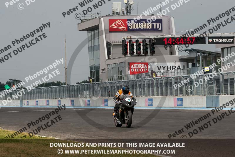 25 to 27th july 2019;Slovakia Ring;event digital images;motorbikes;no limits;peter wileman photography;trackday;trackday digital images